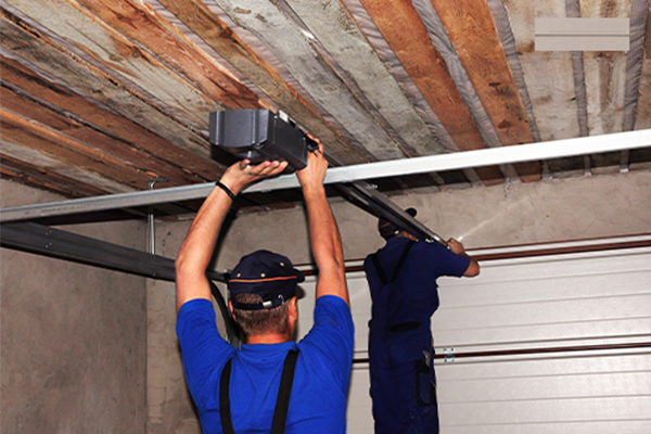 Garage Door after install opener